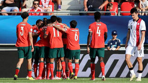 Portugal goleia Geórgia e apura-se em primeiro para os 'quartos' do Europeu sub-21