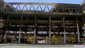 

Edifício da TV estatal do Irão completamente destruído após ataque israelita
