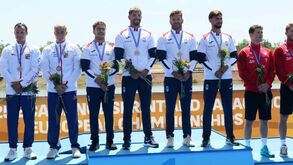 Mais uma medalha: quarteto português sagra-se campeão na estreia em K4 500
