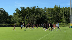 Florentino continua de fora e castigo de Belotti confirmado: Benfica continua preparação para o jogo com o Bayern
