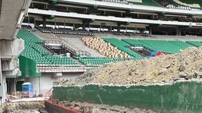 Quer mais imagens das obras do José Alvalade? Novas fundações, lugares VIP e espaços para ecrãs