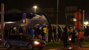 As imagens da contestação à equipa do FC Porto no aeroporto