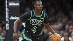 Jrue Holiday ao serviço dos Boston Celtics