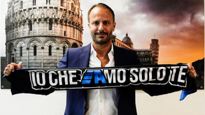 Alberto Gilardino é o novo treinador do Pisa