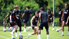 Benfica na máxima força para o jogo com o Chelsea