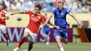 António Silva diante do Chelsea