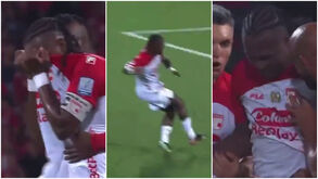 Lesiona-se, chora e... marca o golo do título: a noite em que tudo aconteceu a Hugo Rodallega