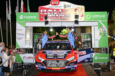 Primeira vitória de Sordo no Nacional de Ralis