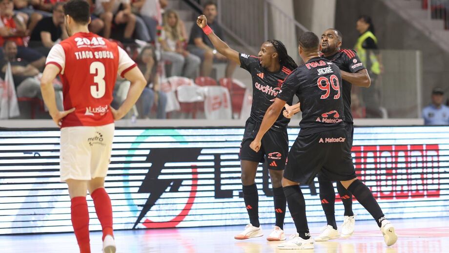 Benfica venceu em Braga