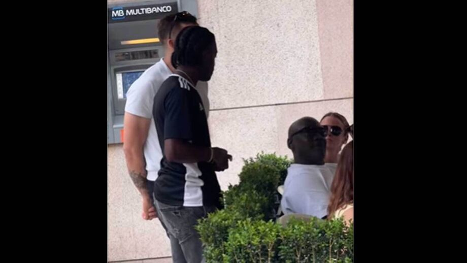 Michael Jordan à conversa com o músico Lucas Pina