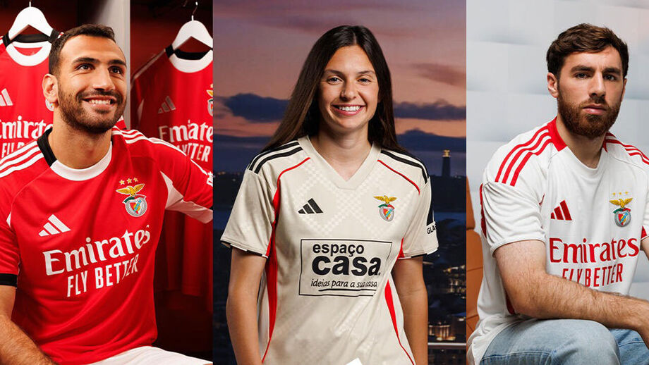 Encarnados partilharam imagens nas redes sociais