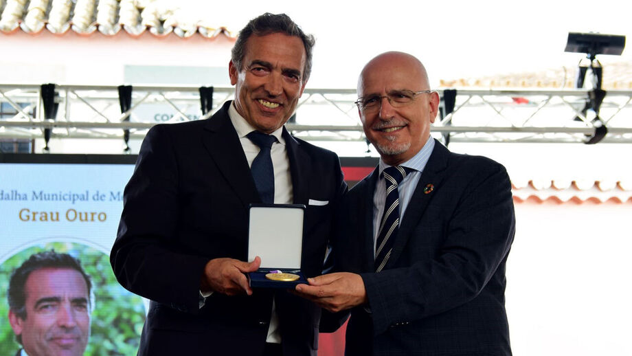 Reinaldo Teixeira distinguido