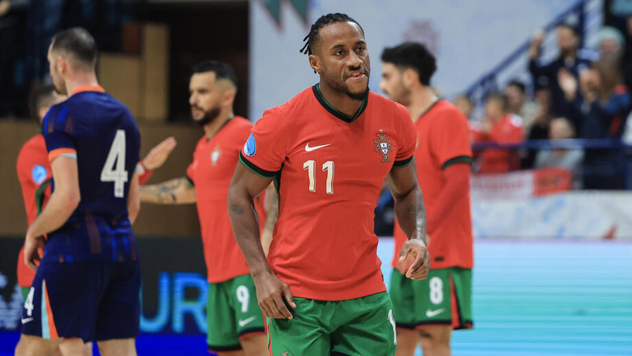 Pany Varela em ação com a camisola da Seleção Nacional