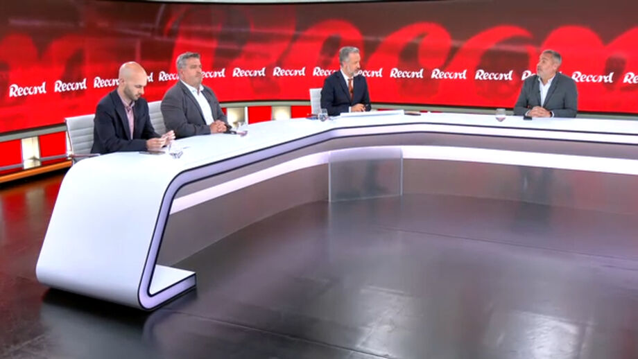 Sérgio Krithinas, diretor executivo do Record, situa a irritação dos encarnados 