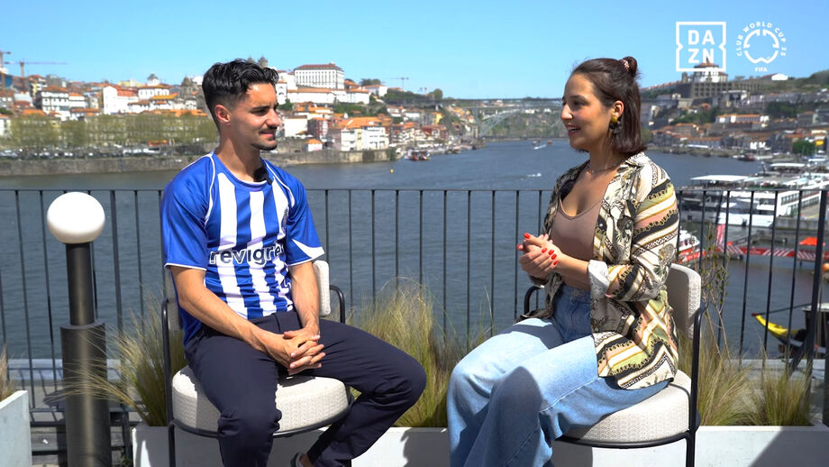 Entrevista do médio do FC Porto à DAZN