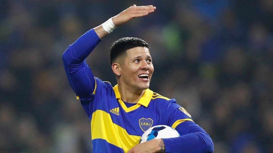 Marcos Rojo em destaque no Boca