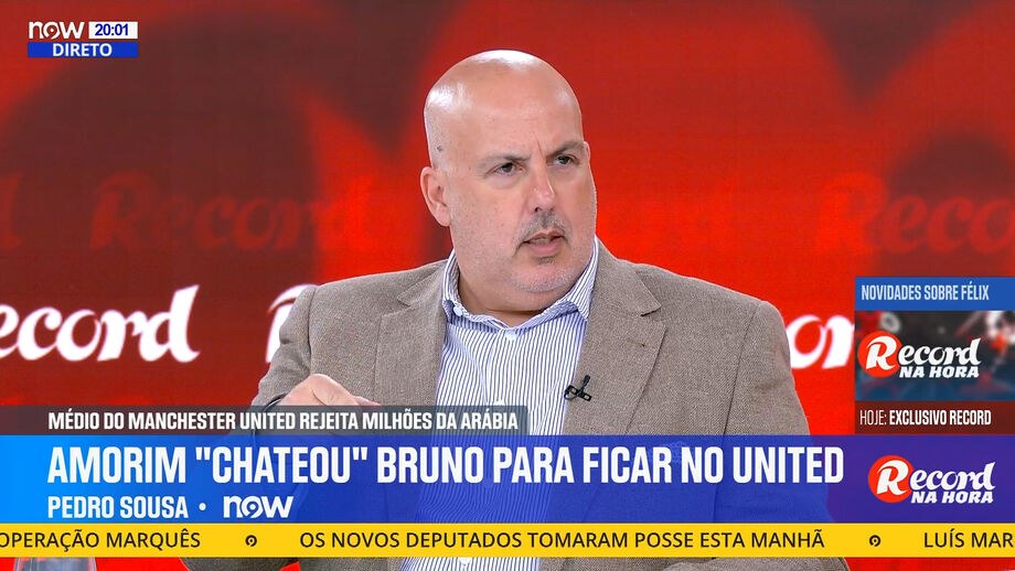 Comentador aborda o tema no Record na Hora