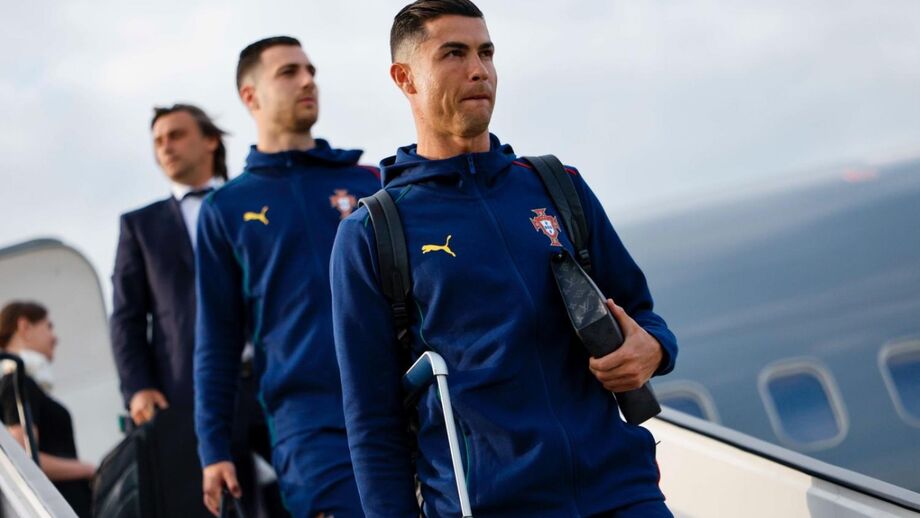 A Seleção Nacional à chegada à Alemanha