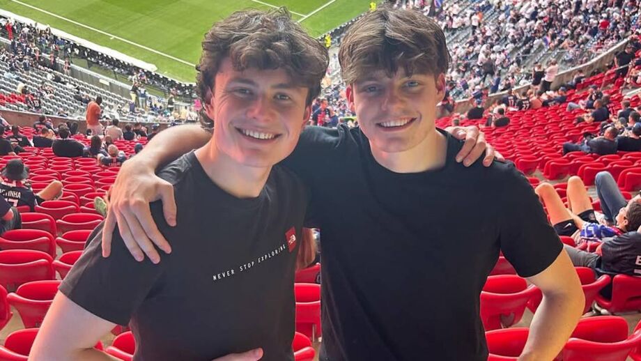 Os dois belgas publicaram depois o 'making off' nas redes sociais