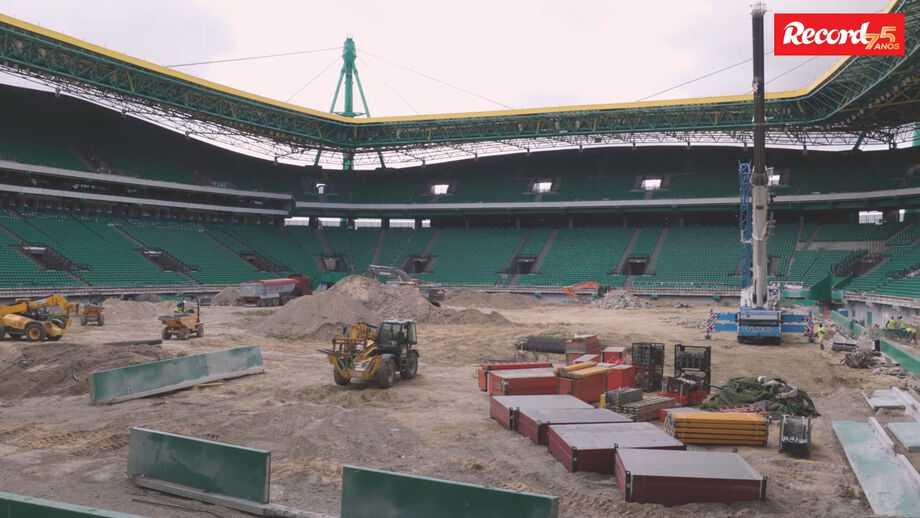 Como está a ficar a casa do Sporting