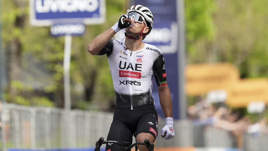 Rui Oliveira mantém o quarto lugar na Volta à Eslovénia, liderada por Fabio Christen