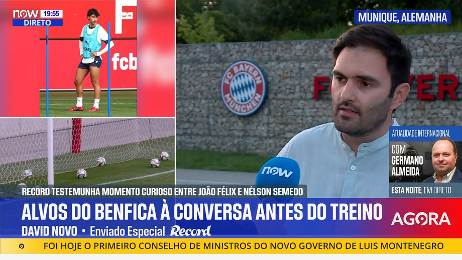 Enviado Record David Novo aborda um dos temas do momento em direto no Record na Hora