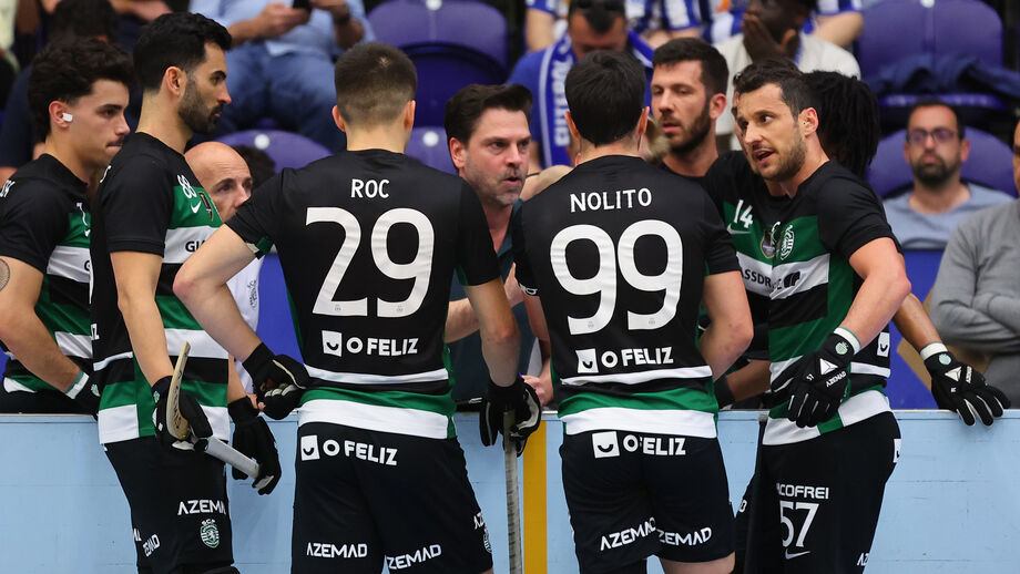 Edo Bosch confiante na passagem à final do playoff de hóquei em patins.
