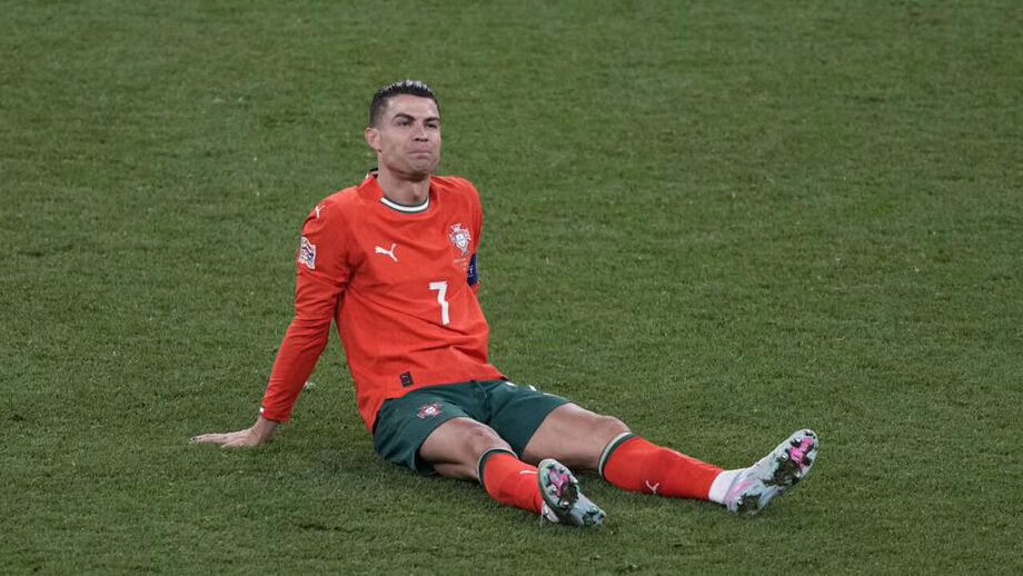 Cristiano Ronaldo queixoso