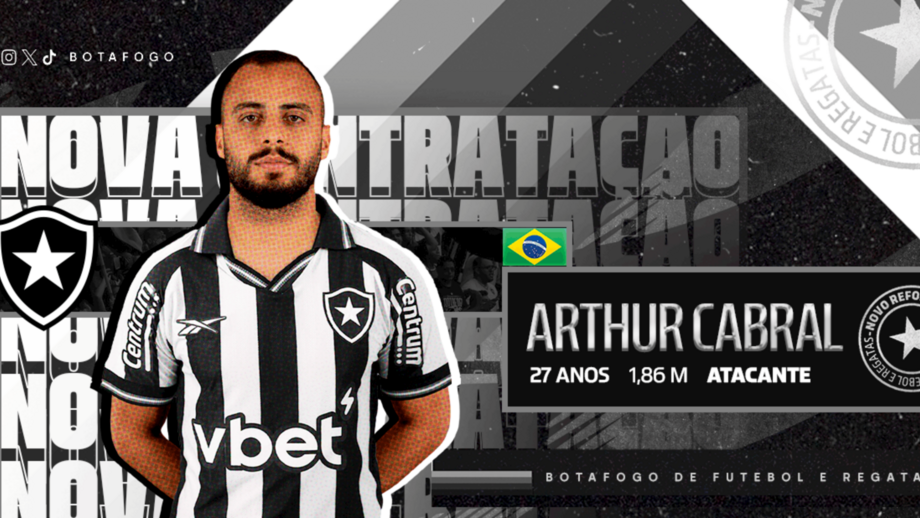 Arthur Cabral reforça cariocas