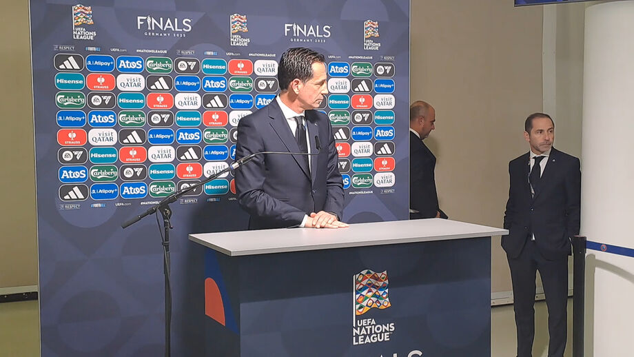 Presidente da Federação Portuguesa de Futebol falou aos jornalistas após a conquista da Liga das Nações