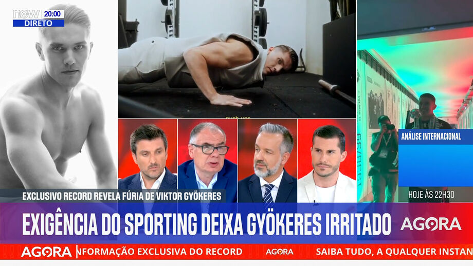 Chefe de redação de Record analisa "fúria" do avançado com a exigência da SAD em pedir 80 milhões para a sua saída