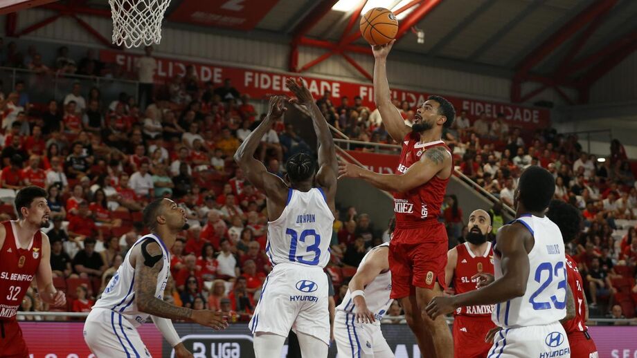 Aaron Broussard no Benfica-FC Porto