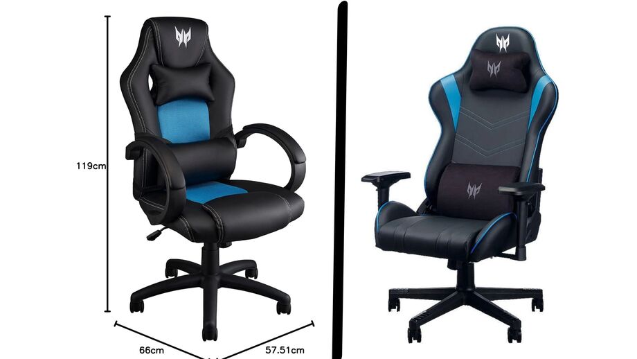 Uma cadeira ergonómica para uma experiência de trabalho e de jogo confortável