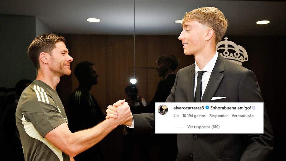 Álvaro Carreras felicita Dean Huijsen pela mudança para o Real Madrid