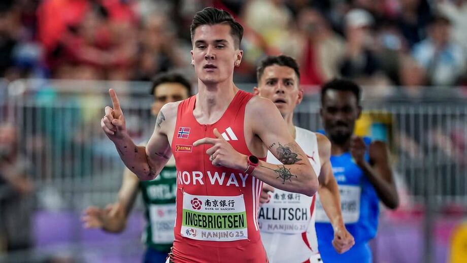 Jakob Ingebrigtsen minimiza lesão antes dos Mundiais de Tóquio