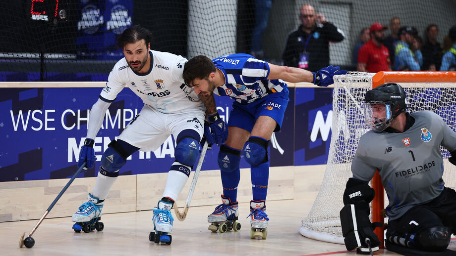 FC Porto e OC Barcelos disputam final do campeonato de hóquei em patins