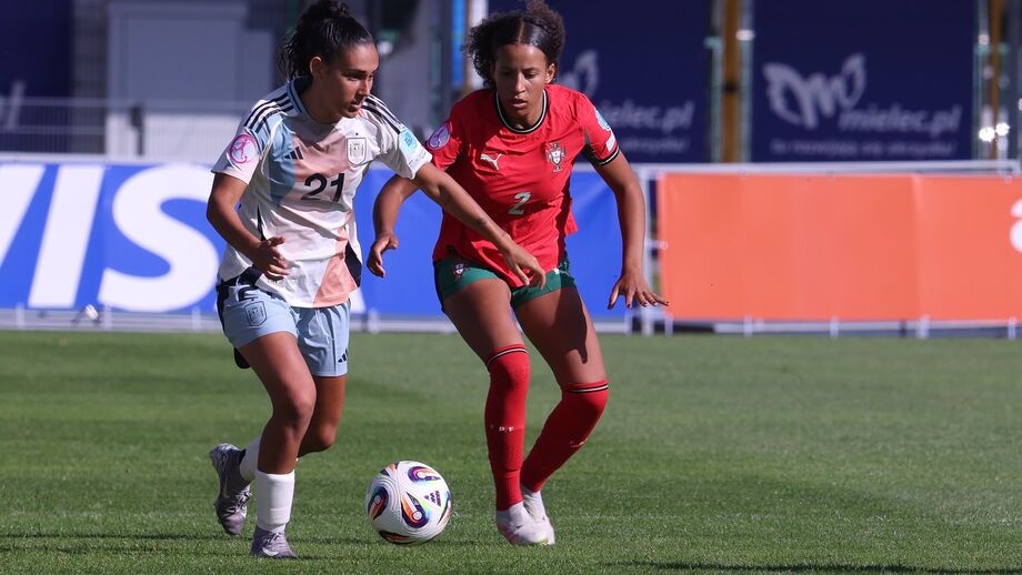 Portugal perdeu com Espanha no Euro sub-19