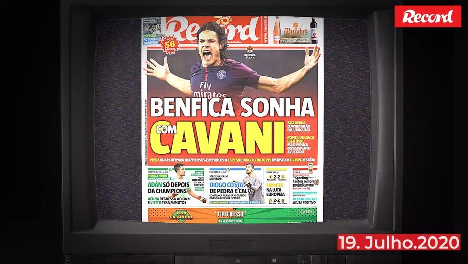 A novela da contratação do uruguaio deu que falar em 2020. Recorde-a no dia em que o Benfica defronta o clube de Cavani