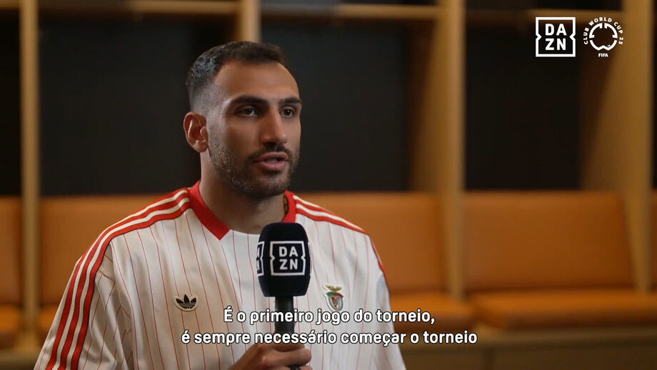 Avançado grego do Benfica e as metas para o Mundial de Clubes