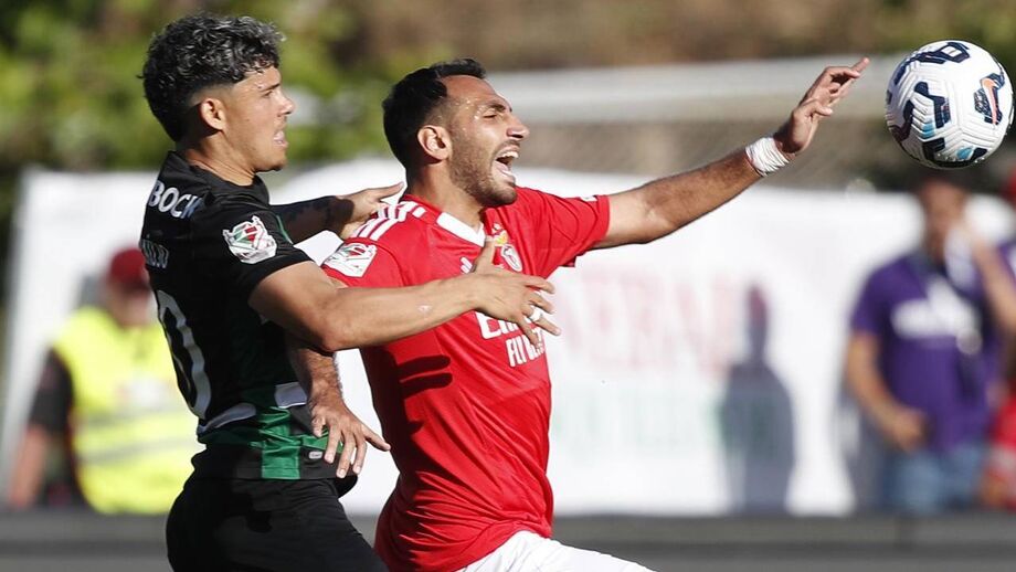 Maxi Araujo e Vangelis Pavlidis em ação