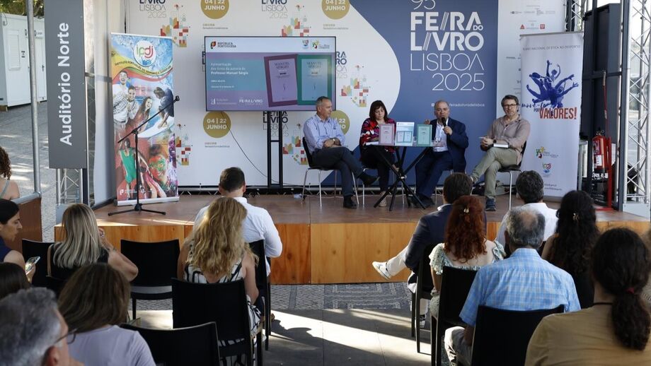 Apresentação da "Obra Seleta" de Manuel Sérgio na Feira do Livro de Lisboa
