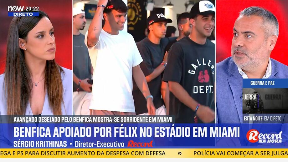 Sérgio Krithinas, diretor executivo de Record, analisa declarações de Bruno Lage