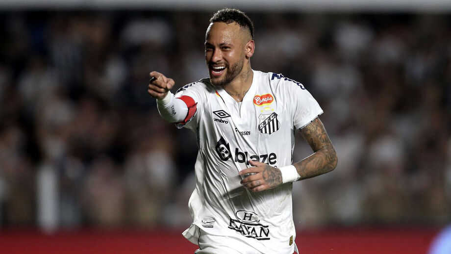Neymar, avançado do Santos