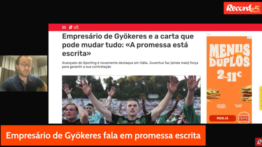 A análise aos temas que marcam a atualidade desportiva