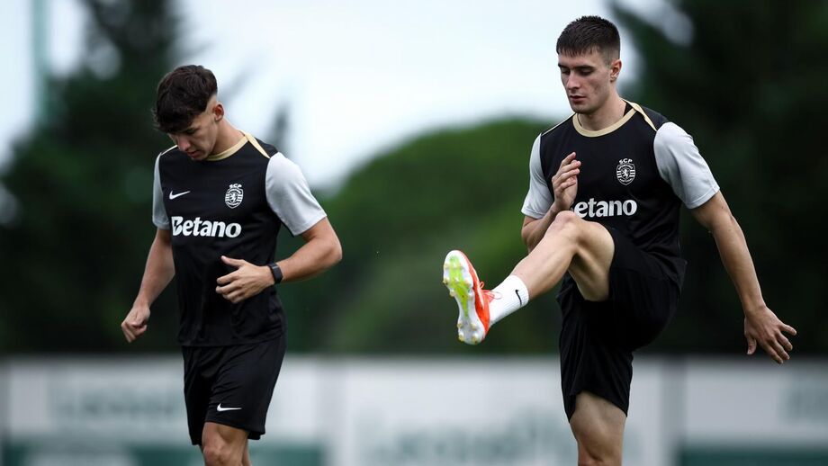 Fresneda e Diogo Travassos preparam a pré-época no Sporting, em Alcochete
