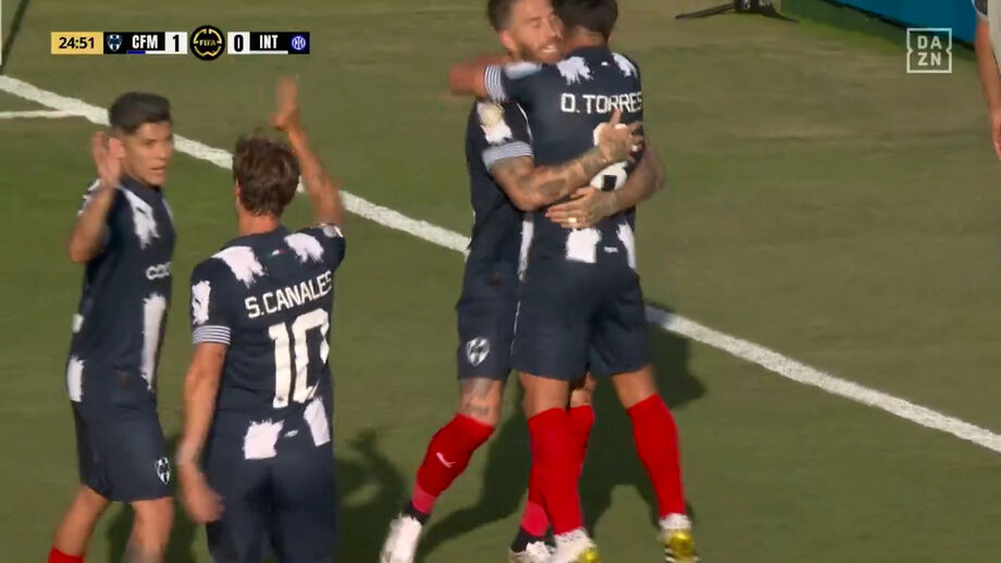 Monterrey-Inter. do Grupo E do Mundial de Clubes, jogou-se esta madrugada