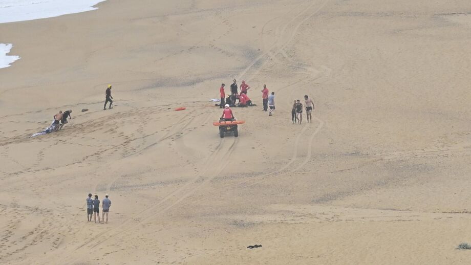 Formações de salvamento para surfistas
