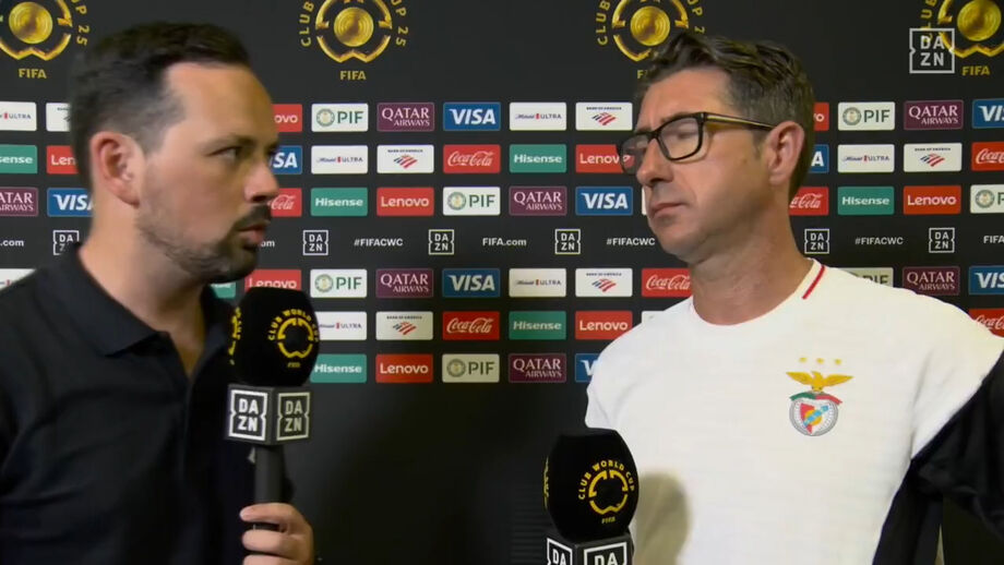 Luís Nascimento em declarações à DAZN