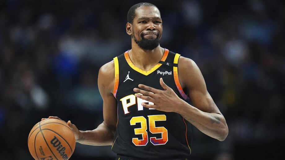 Kevin Durant em ação