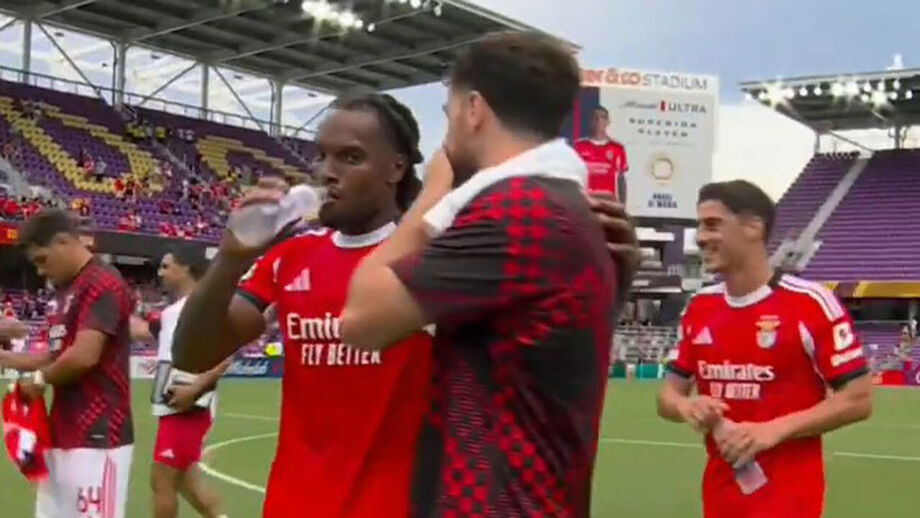 No final do Benfica-Auckland